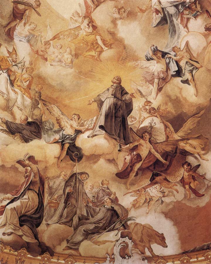 The Apotheosis of St Benedict